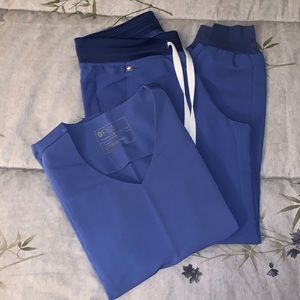 FIGS True Blue Scrub set XS / XSP